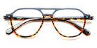 J.F. Rey® JF1537 JFR JF1537 2898 53 - 2898 Blue Peacock/Demi Eyeglasses