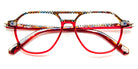 J.F. Rey® JF1537 JFR JF1537 2930 53 - 2930 Blue Demi/Red Eyeglasses