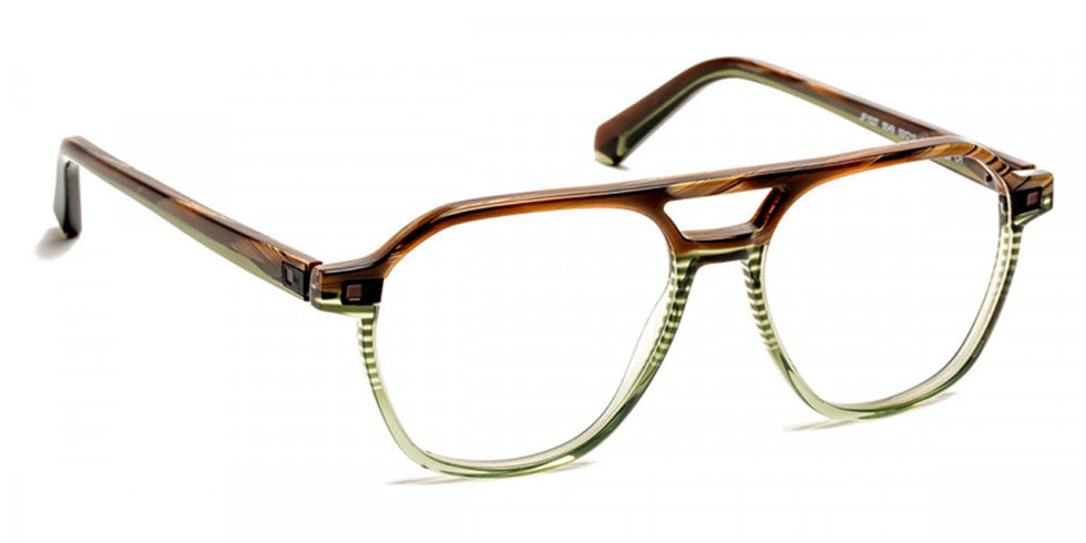 J.F. Rey® JF1537 JFR JF1537 9549 53 - 9549 - Demi/Khaki Graphic Eyeglasses