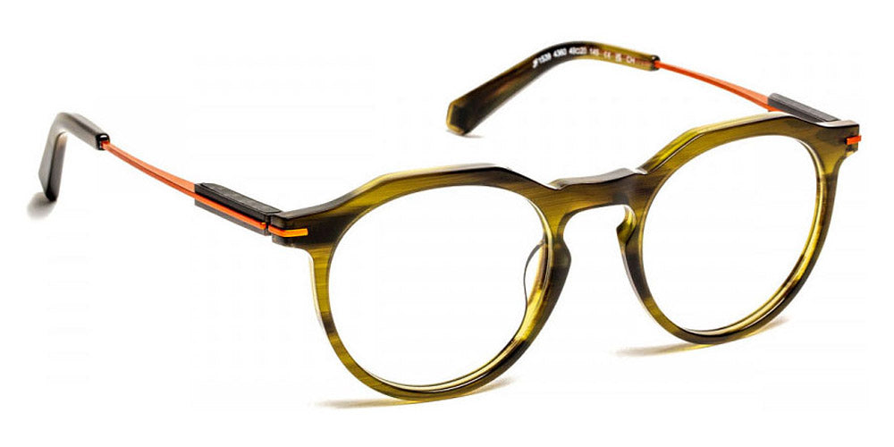 J.F. Rey® JF1539 JFR JF1539 4360 49 - 4360 Khaki/Orange Eyeglasses