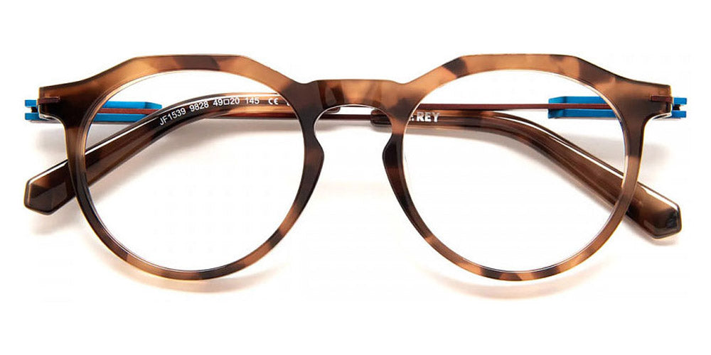 J.F. Rey® JF1539 JFR JF1539 9828 49 - 9828 Brown/Blue Eyeglasses