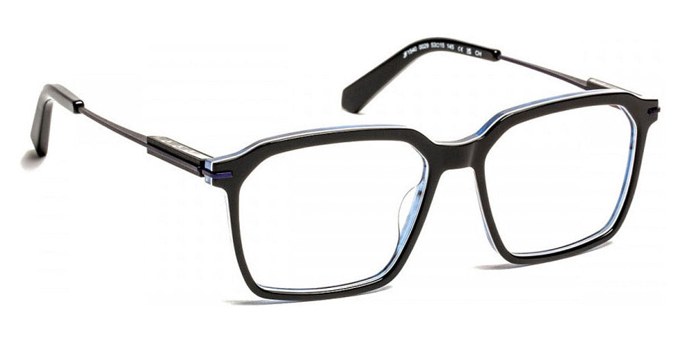 J.F. Rey® JF1540 JFR JF1540 0029 53 - 0029 Black/Blue Eyeglasses