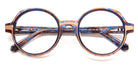 J.F. Rey® JF1542 JFR JF1542 2981 51 - 2981 Blue Indigo/Pink and Gold Eyeglasses