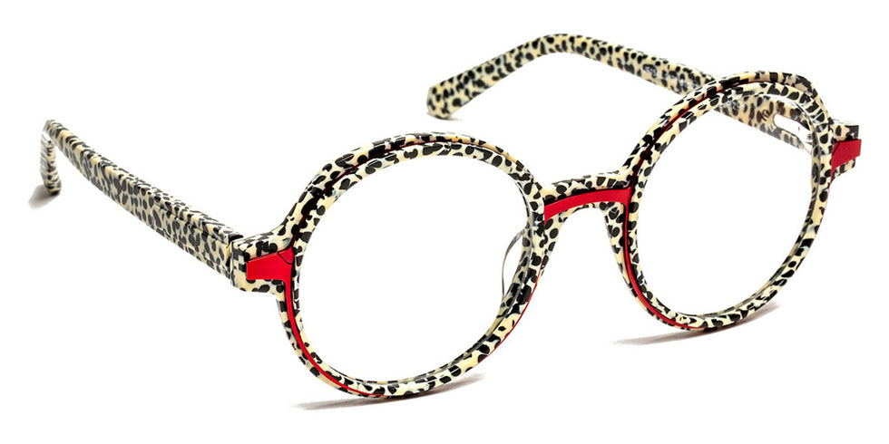 J.F. Rey® JF1542 JFR JF1542 9138 51 - 9138 Panther/Red Eyeglasses