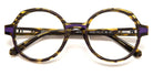 J.F. Rey® JF1542 JFR JF1542 9871 51 - 9244 Chocolate/Green of Gray Eyeglasses