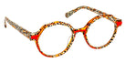 J.F. Rey® JF1543 JFR JF1543 9460 51 - 9460 Brown Tiger/Orange Eyeglasses