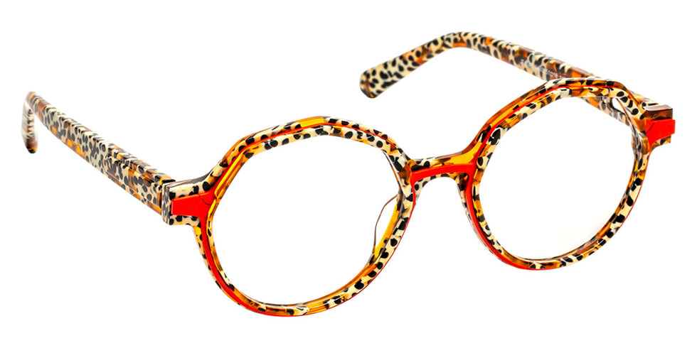J.F. Rey® JF1543 JFR JF1543 9460 51 - 9460 Brown Tiger/Orange Eyeglasses