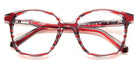 J.F. Rey® JF1544 JFR JF1544 3000 51 - 3000 Red Striped/Red Eyeglasses