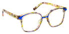 J.F. Rey® JF1544 JFR JF1544 4928 51 - 4928 Green Light/Blue Dark Eyeglasses