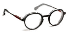 J.F. Rey® JF1545 JFR JF1545 0830 46 - 0830 Black and Cristal Pixel Eyeglasses