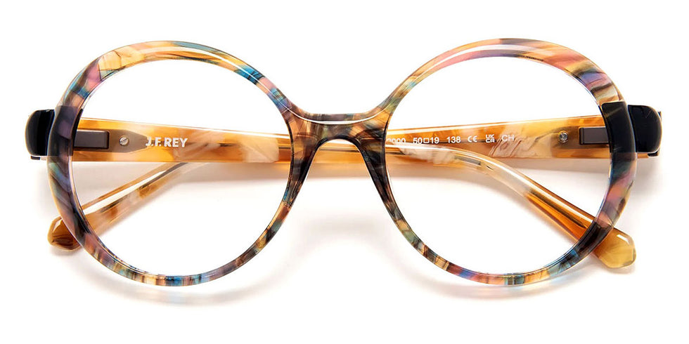 J.F. Rey® JF1547 JFR JF1547 2000 50 - 2000 Blue Gray/Black Eyeglasses