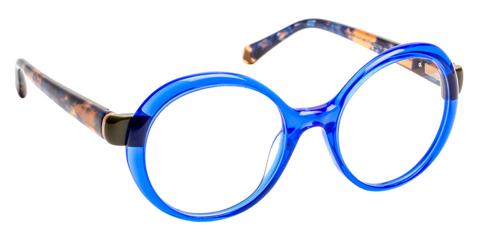 J.F. Rey® JF1547 JFR JF1547 2043 50 - 2043 Blue/Khaki Eyeglasses
