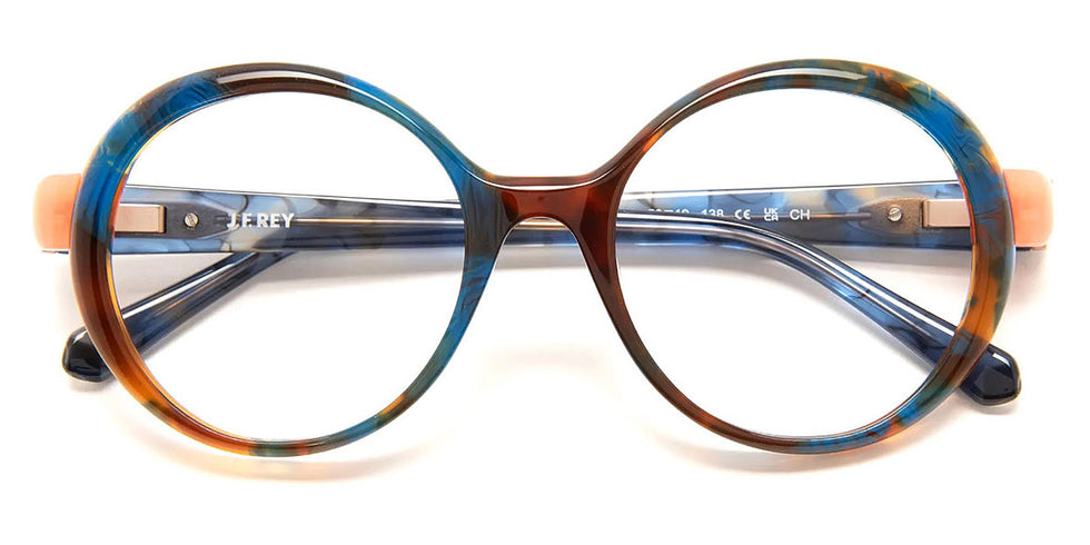 J.F. Rey® JF1547 JFR JF1547 2783 50 - 2783 Blue Demi/Pink Eyeglasses