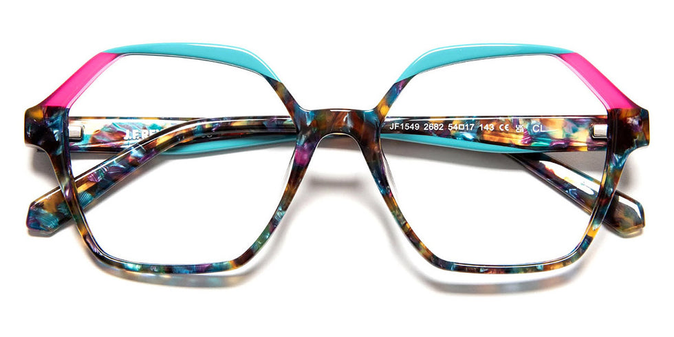 J.F. Rey® JF1549 JFR JF1549 2682 54 - 2682 Blue/Pink Eyeglasses
