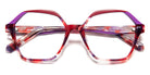 J.F. Rey® JF1549 JFR JF1549 3070 54 - 3070 Red/Purple Eyeglasses