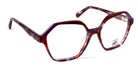 J.F. Rey® JF1549 JFR JF1549 3070 54 - 3070 Red/Purple Eyeglasses