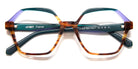 J.F. Rey® JF1549 JFR JF1549 9840 54 - 9840 Brown/Green Eyeglasses