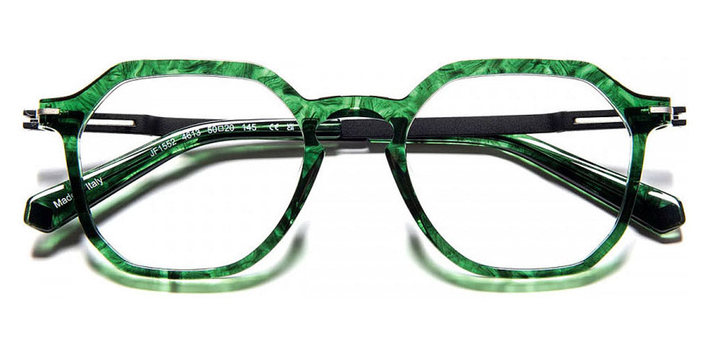 J.F. Rey® JF1552 JFR JF1552 4613 50 - 4613 Green / Grey Eyeglasses