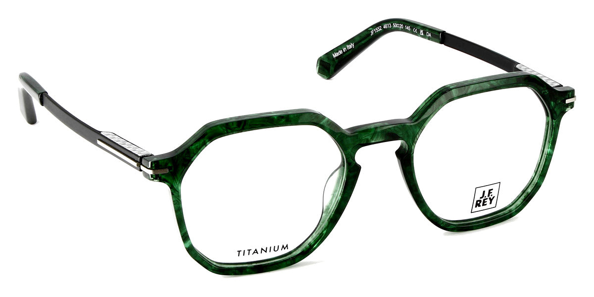 J.F. Rey® JF1552 JFR JF1552 4613 50 - 4613 Green / Grey Eyeglasses
