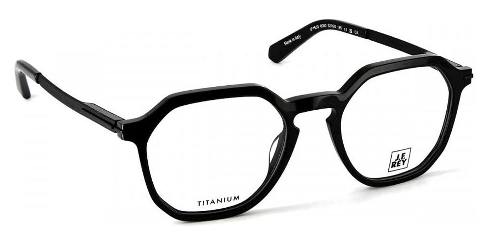 J.F. Rey® JF1553 JFR JF1553 0000 52 - 0000 Black Eyeglasses