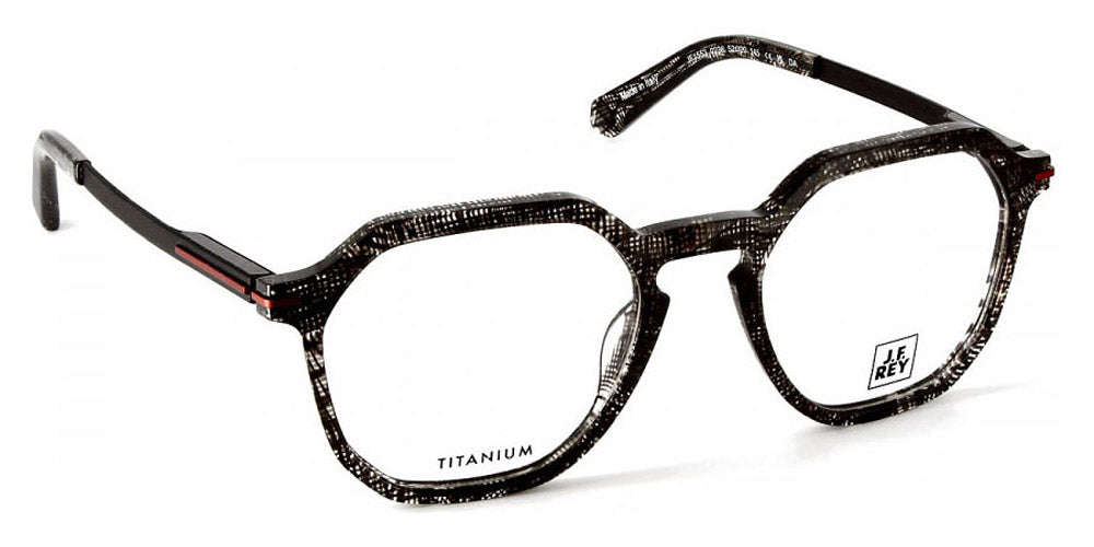 J.F. Rey® JF1553 JFR JF1553 0238 52 - 0238 Gray/Red Eyeglasses
