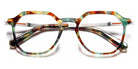 J.F. Rey® JF1553 JFR JF1553 4360 52 - 4360 Green Camouflage/Orange Eyeglasses