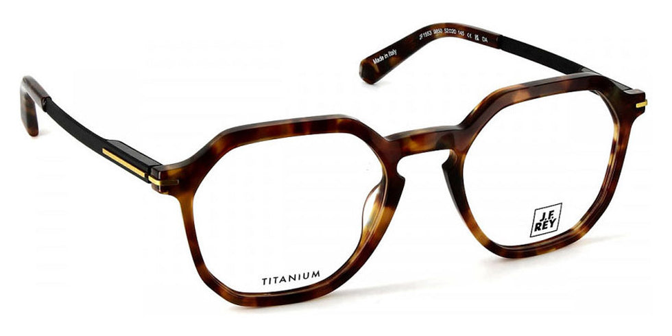 J.F. Rey® JF1553 JFR JF1553 9850 52 - 9850 Demi/Black Eyeglasses