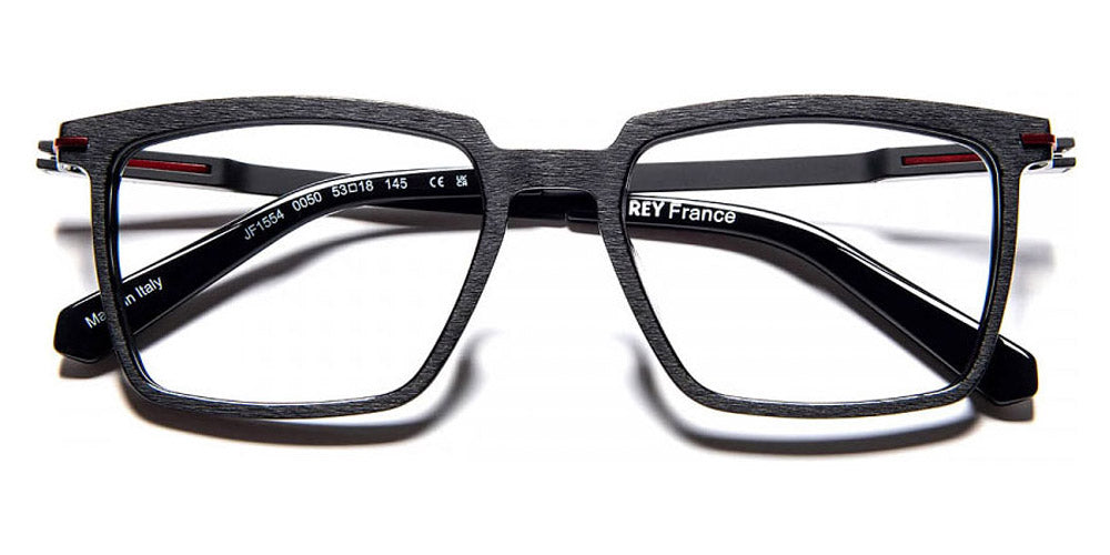 J.F. Rey® JF1554 JFR JF1554 0050 53 - 0050 Black Eyeglasses