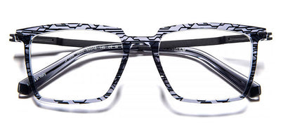 J.F. Rey® JF1554 JFR JF1554 0600 53 - 0600 Gray/Black Eyeglasses