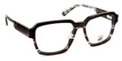 J.F. Rey® JF1555 JFR JF1555 9095 54 - 9095 Demi/Stripe Gray Eyeglasses