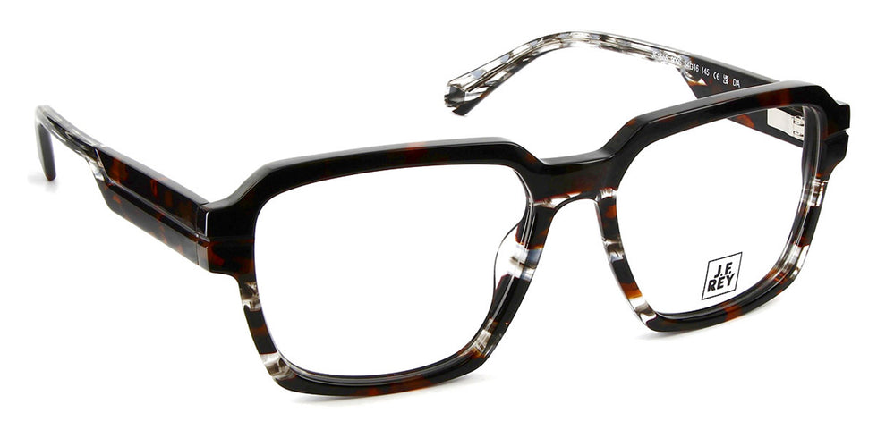 J.F. Rey® JF1555 JFR JF1555 9095 54 - 9095 Demi/Stripe Gray Eyeglasses