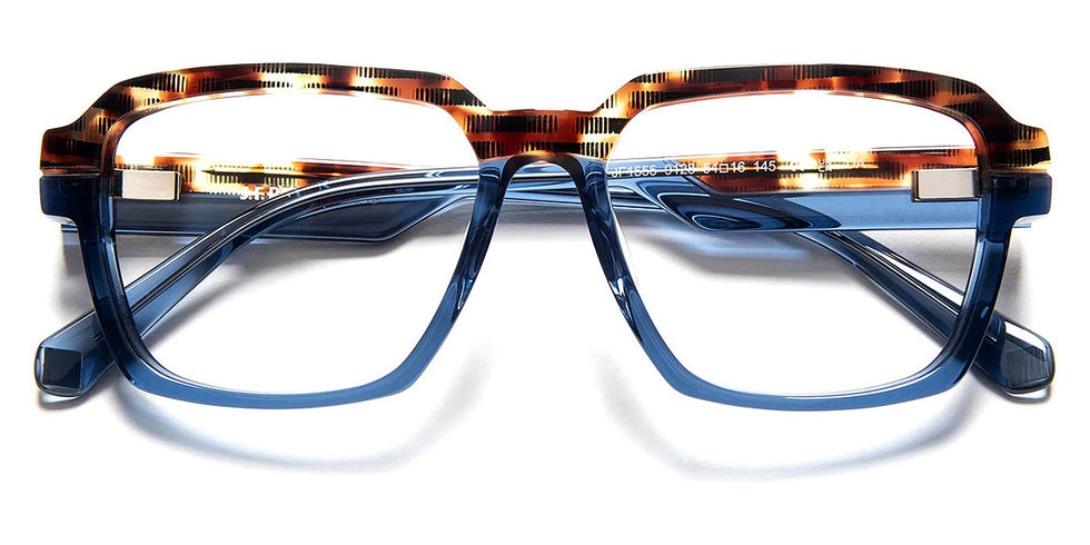 J.F. Rey® JF1555 JFR JF1555 9128 54 - 9128 Demi/Blue Eyeglasses
