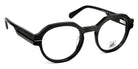 J.F. Rey® JF1556 JFR JF1556 0000 48 - 0000 Brushed Black/Shiny Black Eyeglasses