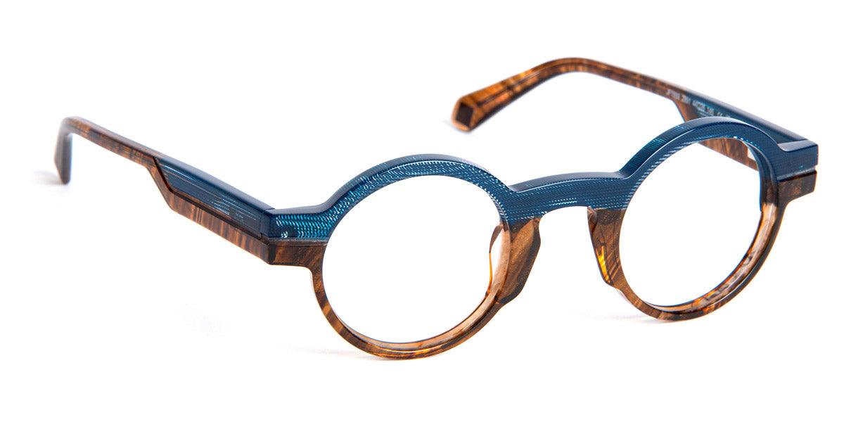 J.F. Rey® JF1559 JFR JF1559 2891 44 - 2891 Blue Green/Horn Eyeglasses