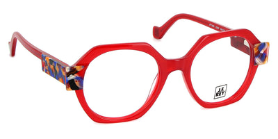 J.F. Rey® JF1563 JFR JF1563 3290 50 - 3290 Red / Demi Dark Eyeglasses