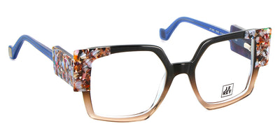 J.F. Rey® JF1565 JFR JF1565 2000 51 - 2000 Black Grey Gradient / Demi Blue Eyeglasses