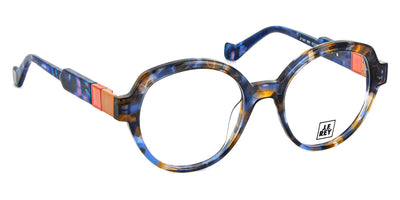 J.F. Rey® JF1567 JFR JF1567 2881 50 - 2881 Blue Amber / Pink Powder Eyeglasses
