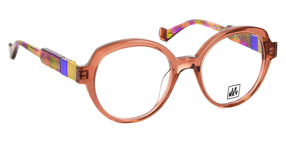 J.F. Rey® JF1567 JFR JF1567 7843 50 - 7843 Toffee / Blue Eyeglasses