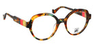 J.F. Rey® JF1567 JFR JF1567 9855 50 - 9855 Brown Amber / Red Eyeglasses
