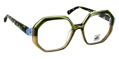 J.F. Rey® JF1570 JFR JF1570 4322 52 - 4322 Khaki Brown Gradient / Blue Pastel Eyeglasses