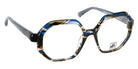 J.F. Rey® JF1570 JFR JF1570 9828 52 - 9828 Demi Blue / Black Eyeglasses