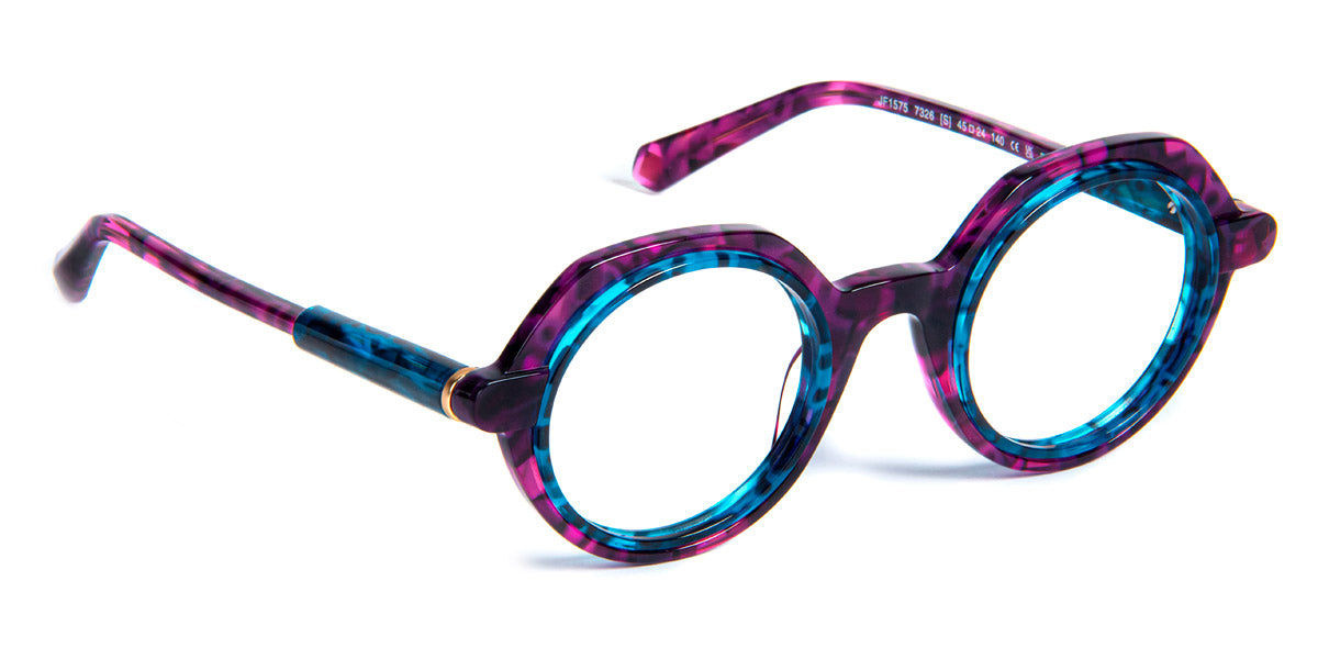 J.F. Rey® JF1575 JFR JF1575 7326 45 - 7326 Demi Purple/Blue Eyeglasses