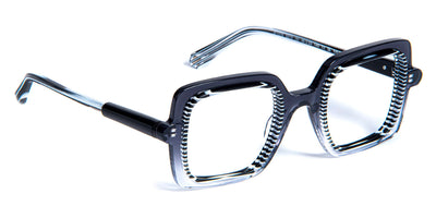 J.F. Rey® JF1576 JFR JF1576 0010 46 - 0010 Gradient Grey/Stripes Black Eyeglasses