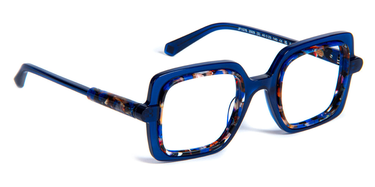 J.F. Rey® JF1576 JFR JF1576 2929 46 - 2929 Blue/Demi Blue Eyeglasses