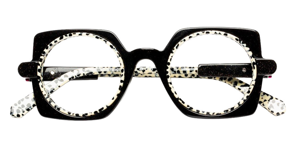 J.F. Rey® JF1578 JFR JF1578 0009 44 Eyeglasses - Brown Glitter/Cubisme