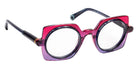 J.F. Rey® JF1578 JFR JF1578 3629 44 Eyeglasses - Gradient Red/Purple/Green Pixel