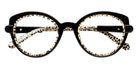 J.F. Rey® JF1579 JFR JF1579 0094 49 Eyeglasses - Bla Glitter/Leopard Black