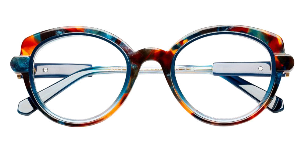 J.F. Rey® JF1579 JFR JF1579 9828 49 Eyeglasses - Gradient Blue/Tortoiseshell