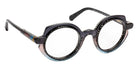 J.F. Rey® JF1580 JFR JF1580 0026 45 Eyeglasses - Gradient Gray/Black