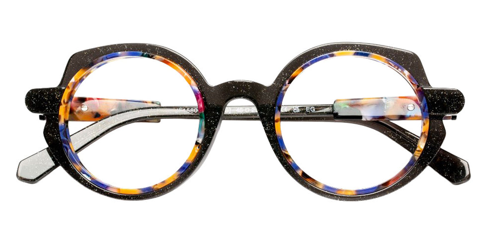 J.F. Rey® JF1580 JFR JF1580 0828 45 Eyeglasses - Bla Glitter/Tortoiseshell